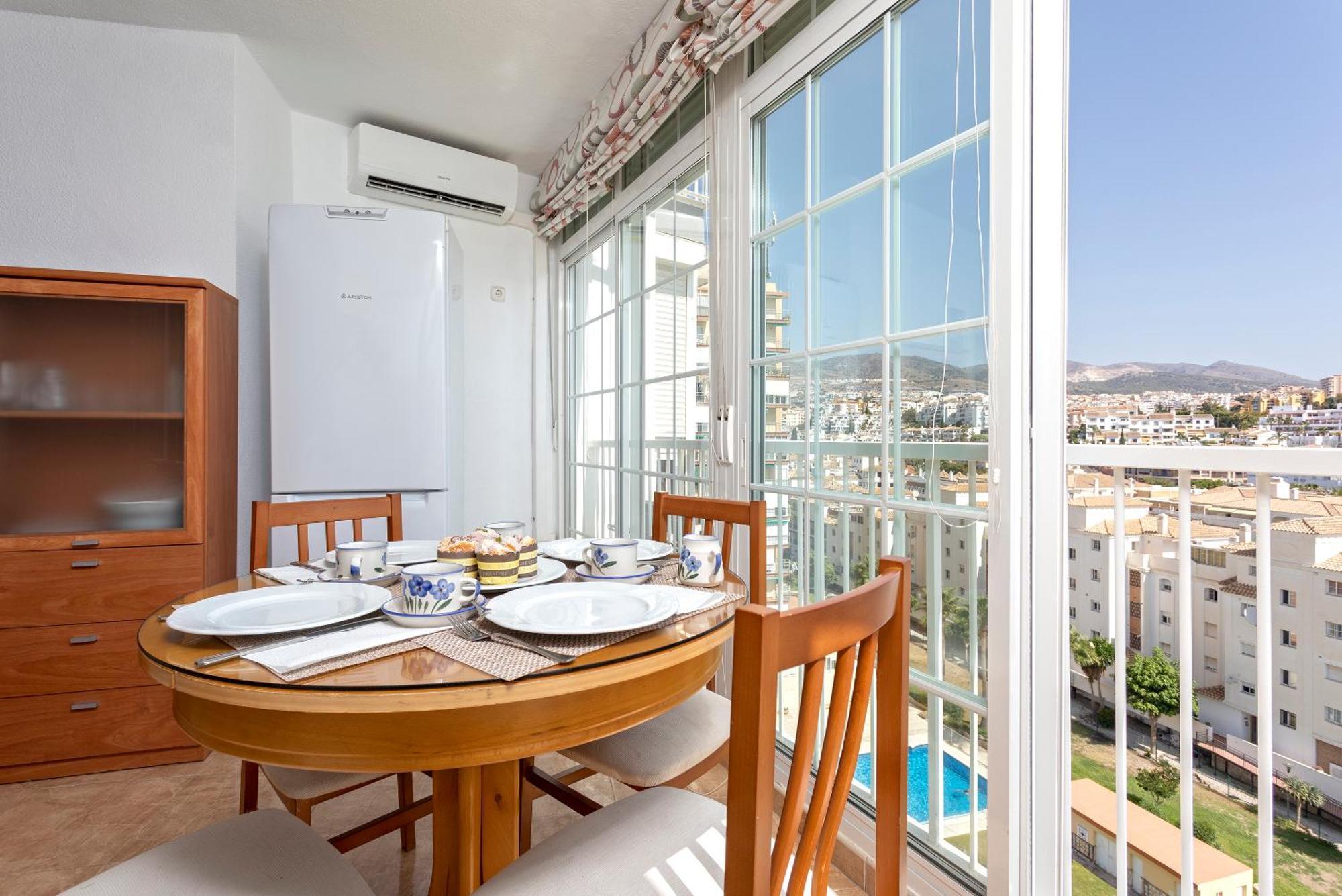 Apartamento Con Vistas Al Mar En Benalmádena Zewnętrze zdjęcie